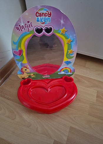 Candy & Ken Renkli Çocuk Aynası ve Masa - Görsel 5