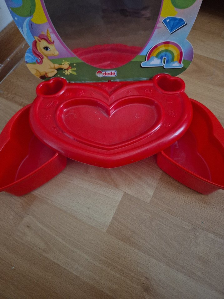 Candy & Ken Renkli Çocuk Aynası ve Masa - Görsel 2