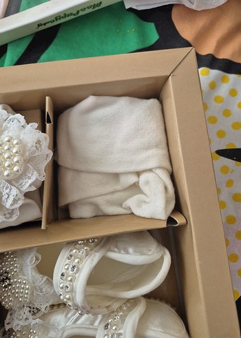 Beyaz Boncuklu Kız Çocuk Özel Ayakkabısı - Görsel 7