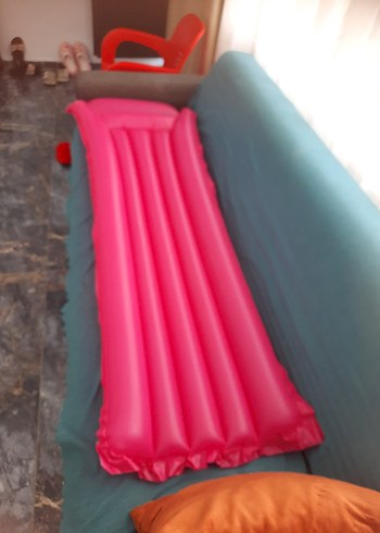Pembe Şişme Egzersiz Matı