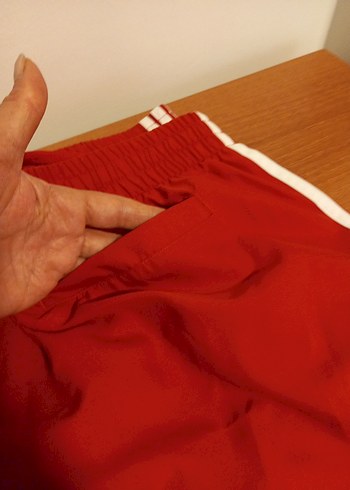 Kırmızı Erkek Şort Mayo - Görsel 9