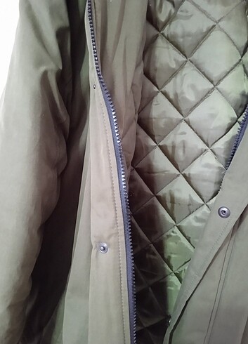 52 Beden haki Renk Parka