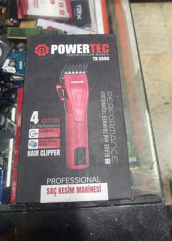 Powertec TR3600 Profesyonel Saç Kesme Makinesi