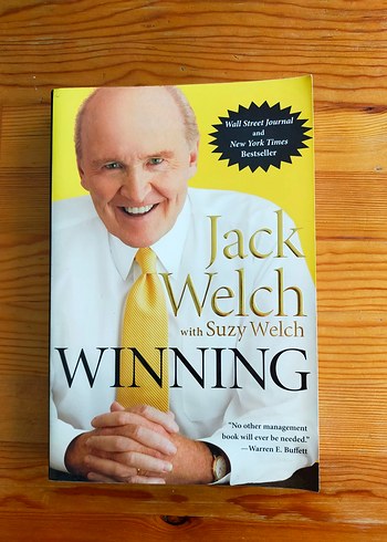 Jack Welch ile Winning - Biyografi Kitabı ingilizce