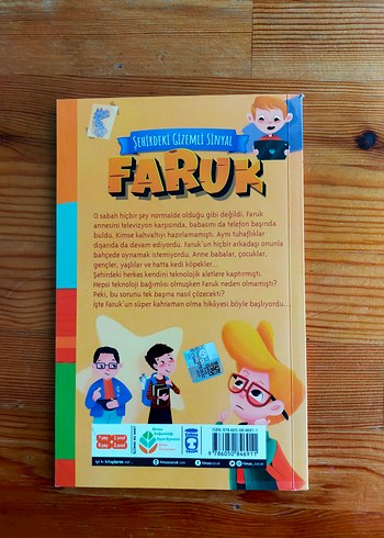  Faruk - Şehirdeki Gizemli Sinyal Çocuk Kitabı