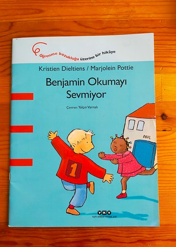  Beden Renk Benjamin Okumayı Sevmiyor ve Beni Rahat Bırak! Çocuk Kitapları