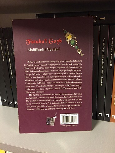 Fütuhul Gayb Abdülkadir Geylani