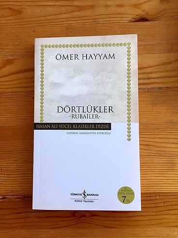 Ömer Hayyam Dörtlükler Rubailer