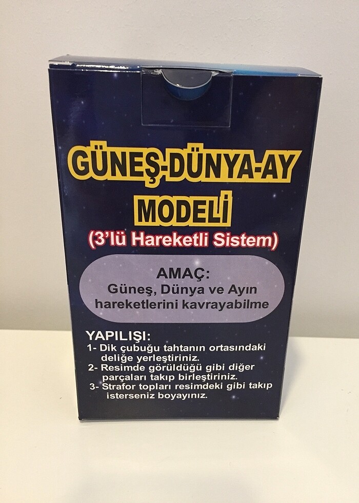 Güneş Dünya Ay Modeli - Görsel 2