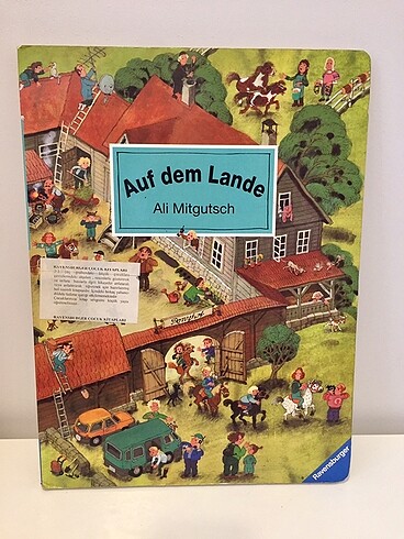 Ravensburger karton kitap Auf Dem Lande Ali Mitgutsch