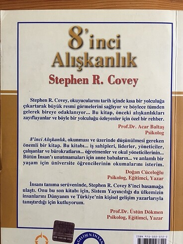 Stephen Covey 8?inci Alışkanlık
