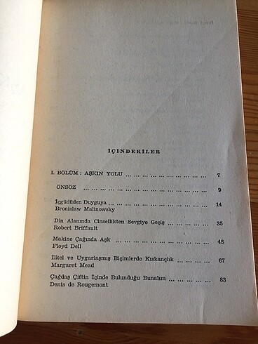 Beden Aşkın Anatomisi 1983 basımı