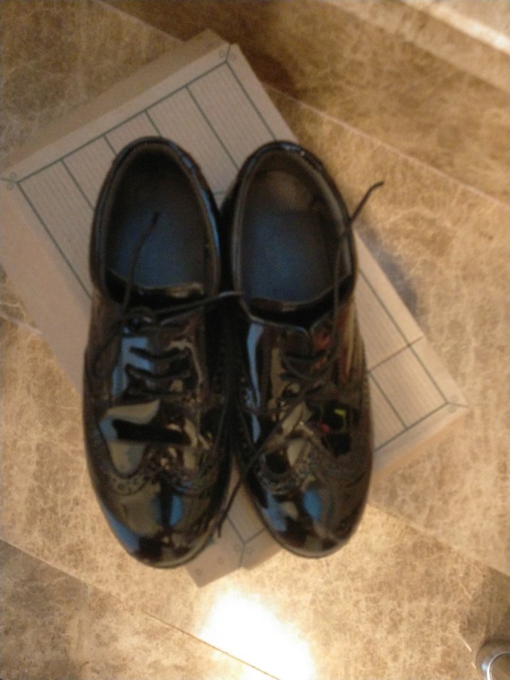 Klasik Siyah Rugan Ayakkabı Tokalı - Görsel 5