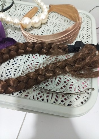 Beden Mor Nakışlı Dantel Bohem Kız Aksesuarları
