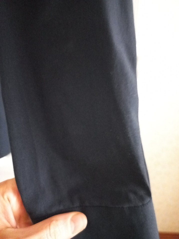 Lacivert Erkek Keten Gömlek - Görsel 2