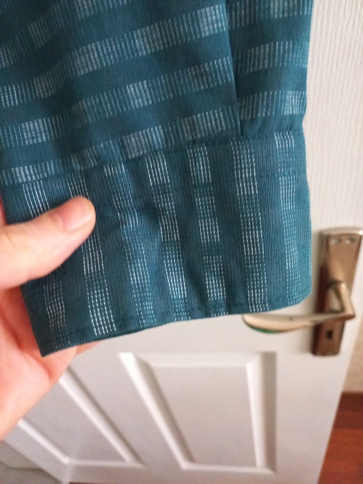 Uzun Kollu Turkuaz Gömlek - Görsel 4