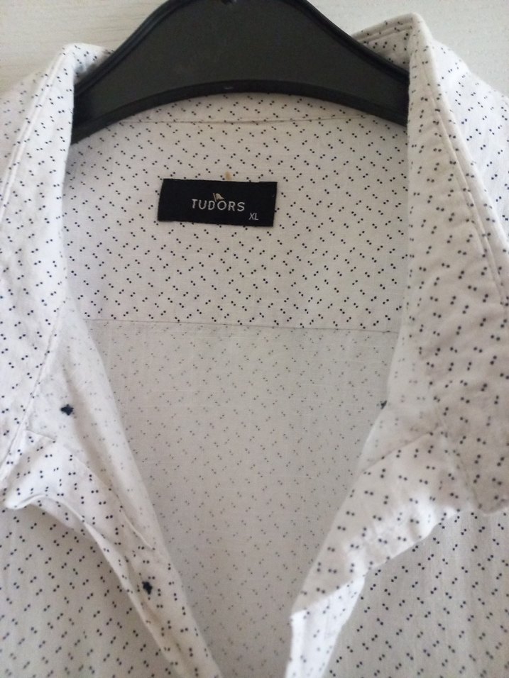 Erkek Beyaz Pamuklu Uzun Kollu Gömlek - Görsel 3