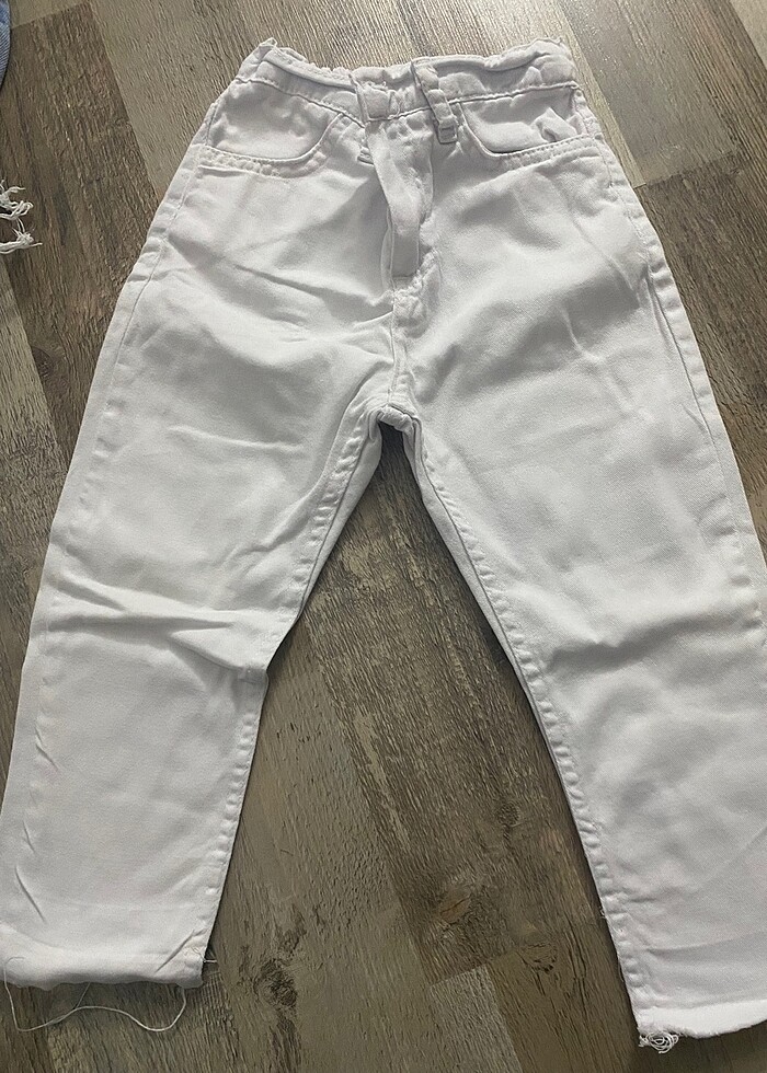 Erkek çocuk beyaz pantolon - Görsel 2