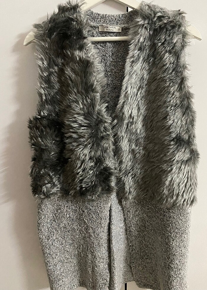 Kürklü yelek - Görsel 2