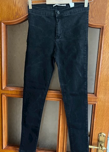 Siyah Kadın Denim Skinny Pantolon