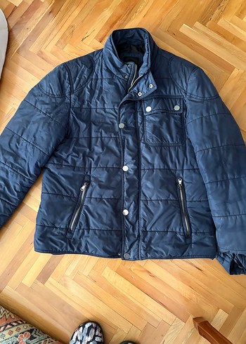 Que Lacivert Erkek Mont - Görsel 5