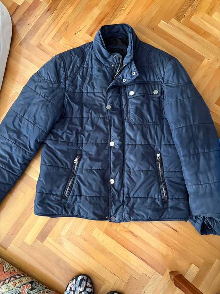 Que Lacivert Erkek Mont - Görsel 5