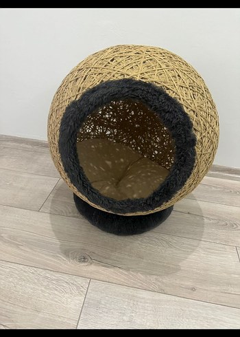 Dekoratif Küre kedi yatağı - Görsel 3