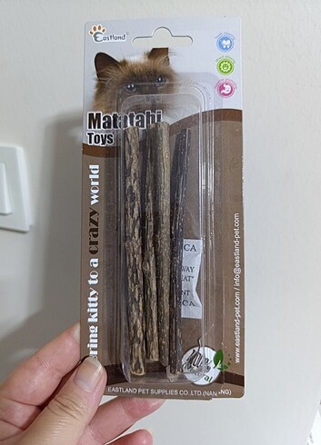 Kedi tasması /4 adet Matatabi çubuğu