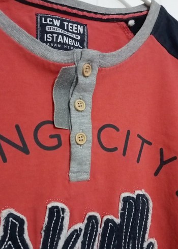 Koyu Kırmızı Pamuklu Erkek Çocuk Sweatshirt - Görsel 4