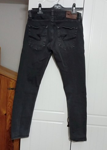 Düğmeli Siyah Pantolon - Görsel 4