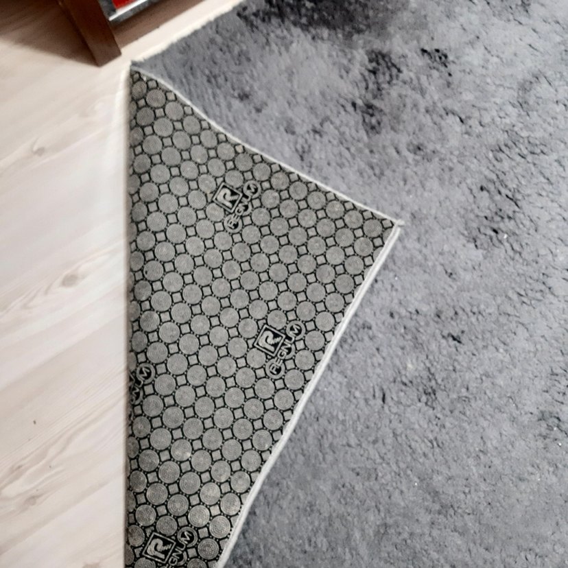 Gri Düz Yumuşak Halı - Görsel 3