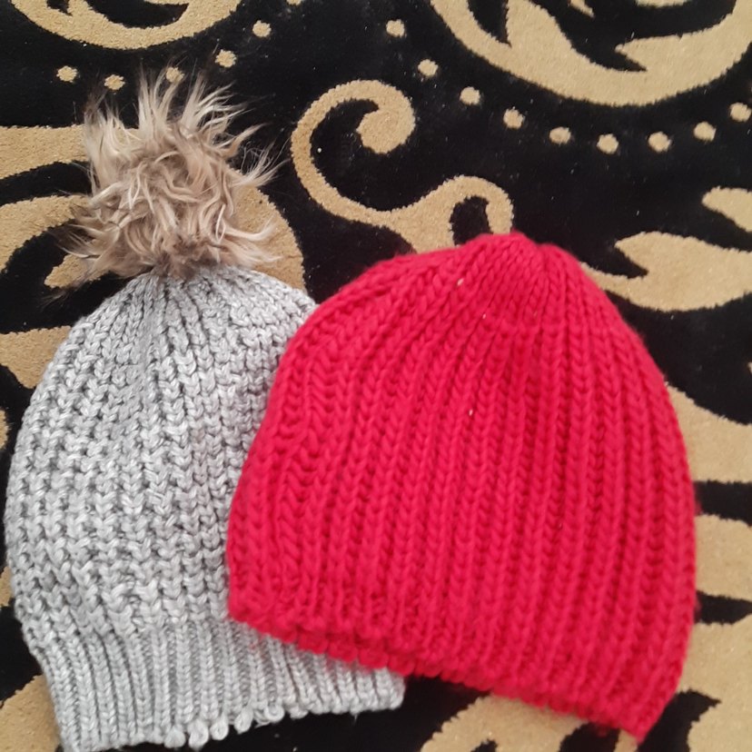 Kadın Gri Örgü Bere - Görsel 2