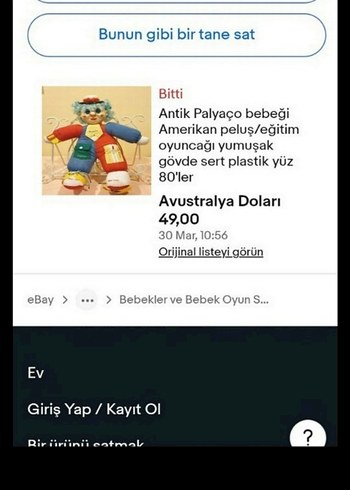 Renkli Clown Bebek Oyuncak - Görsel 4