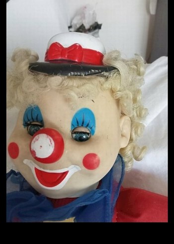 Renkli Clown Bebek Oyuncak - Görsel 3