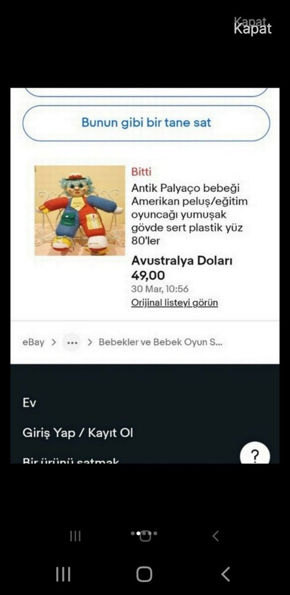 Renkli Clown Bebek Oyuncak - Görsel 4