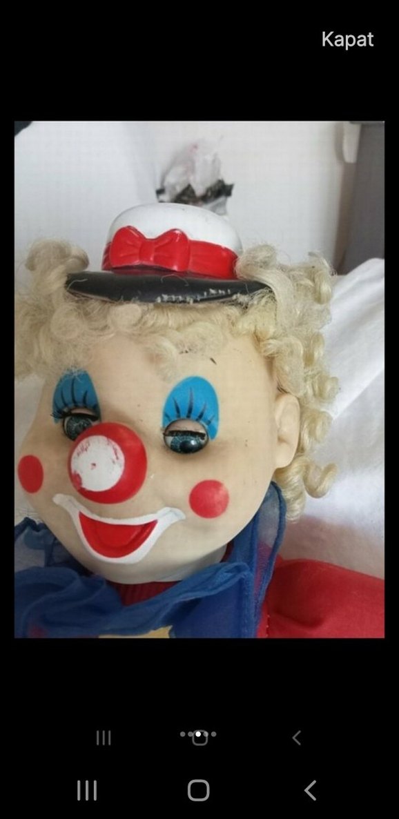 Renkli Clown Bebek Oyuncak - Görsel 3