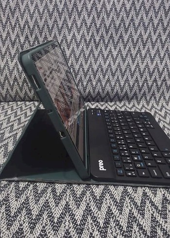 Gri Tablet ve Klavye Seti - Görsel 4