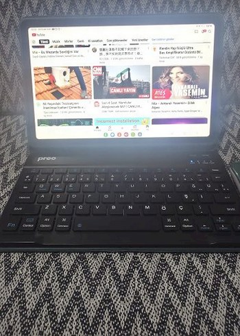 Gri Tablet ve Klavye Seti - Görsel 6