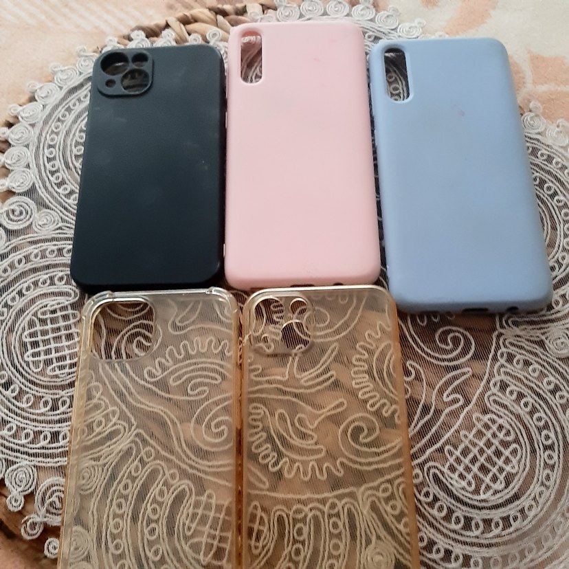 Bohem Tarzda Elastik Çok Renkli Telefon Kılıfı - Görsel 4