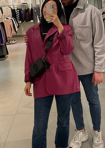 bershka deri ceket