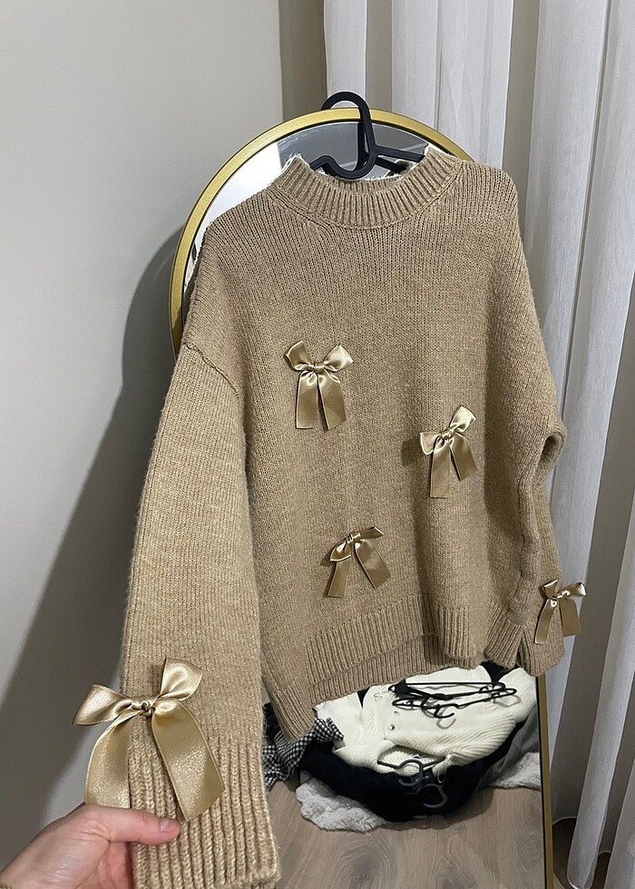 touche fiyonklu kazak - Görsel 2