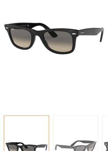 Ray-Ban Rayban Wayfarer Unisex Degrade Güneş Gözlüğü Rb