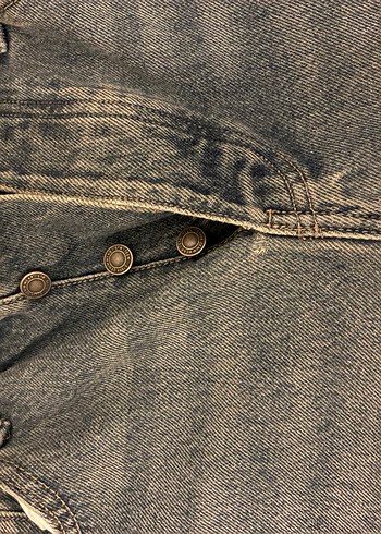Stradivarius Mavi Denim Bol Bermuda Şort #bermuda #şort - Görsel 4