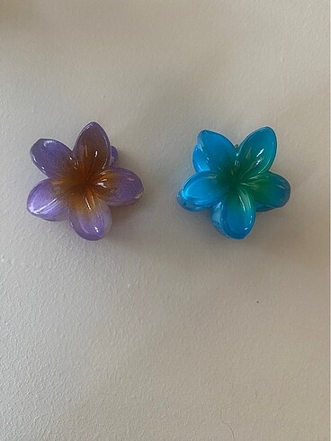İkili Lotus Mini Mandal toka #lotus #lotustoka #toka Mor ve mavi