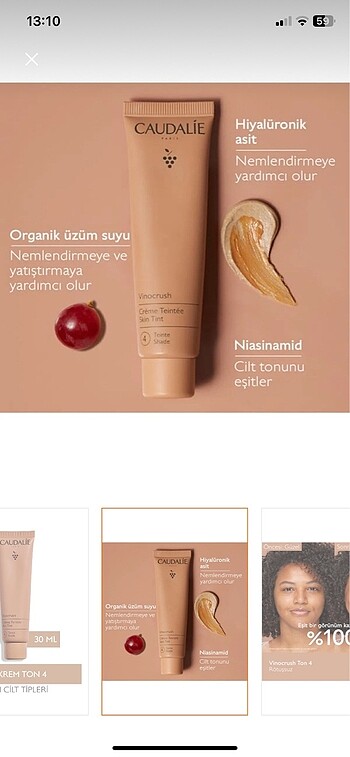  Beden Caudalie CC krem Ton 4 #caudalie #cckrem