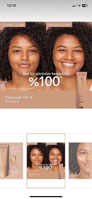  Beden Renk Caudalie CC krem Ton 4 #caudalie #cckrem