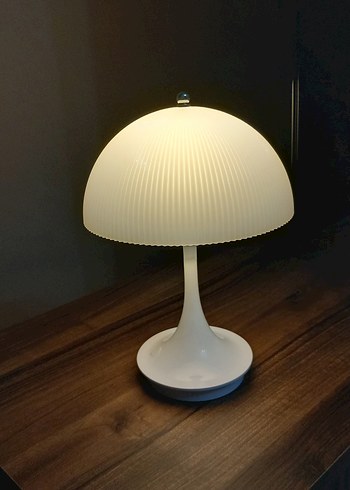 Beyaz Masa Lambası Çift Set - Görsel 9