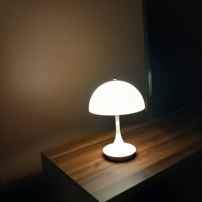 Beyaz Masa Lambası Çift Set - Görsel 5