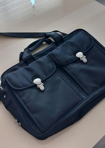 Fermuarlı Lacivert Erkek Evrak Çantası - Görsel 5