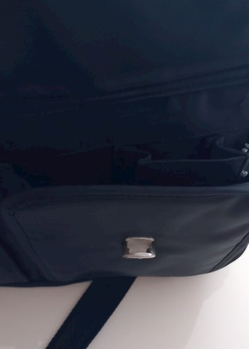 Fermuarlı Lacivert Erkek Evrak Çantası - Görsel 8